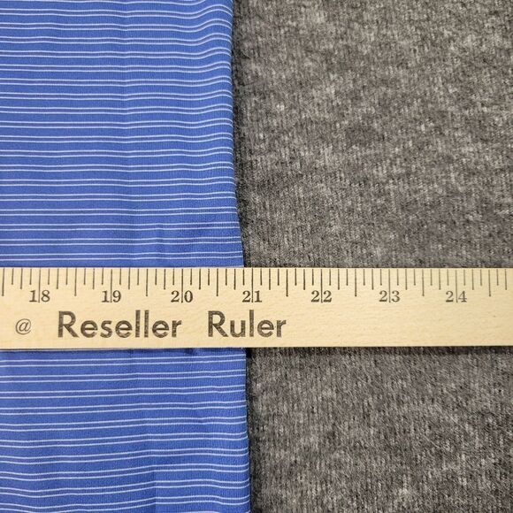 Peter Millar Mexican Desert Mens Golf Polo Shirt Sz M Blue Cactus LCCA Club Logo - Picture 9 of 10